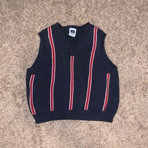 Janie and Jack Baby Boy Striped Vest 6-12m